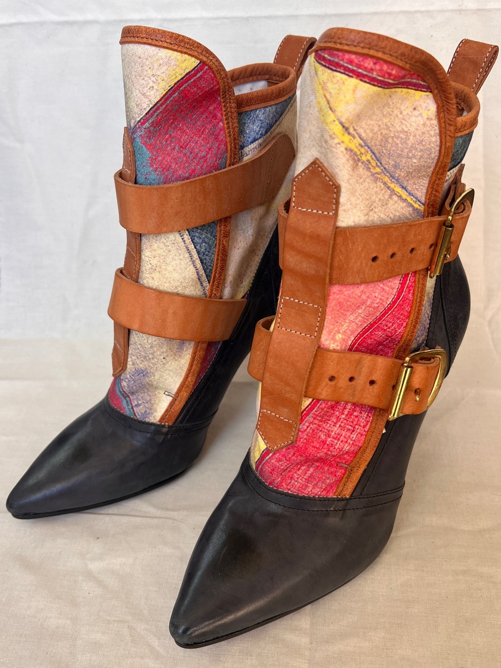 Y2K Vintage Vivienne Westwood Bondage Boots (Size 7) - Picture 4 of 4